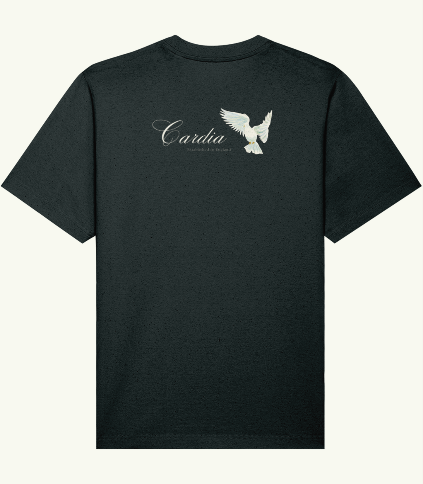 Black Oversized Dove Tee