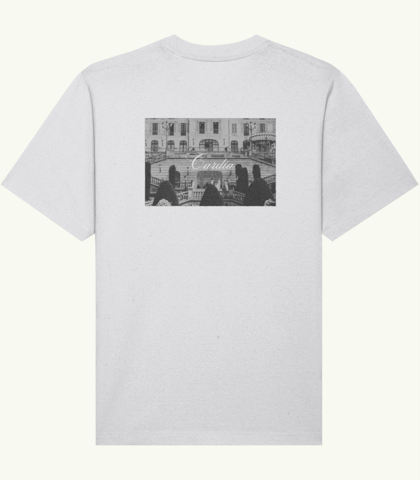 White Oversized Mansion Tee