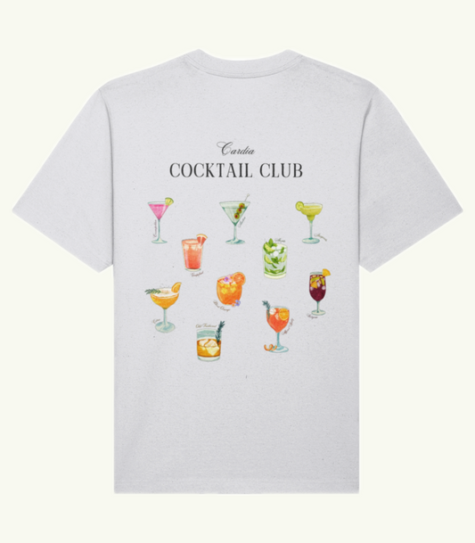 White Oversized Cocktail Club Tee